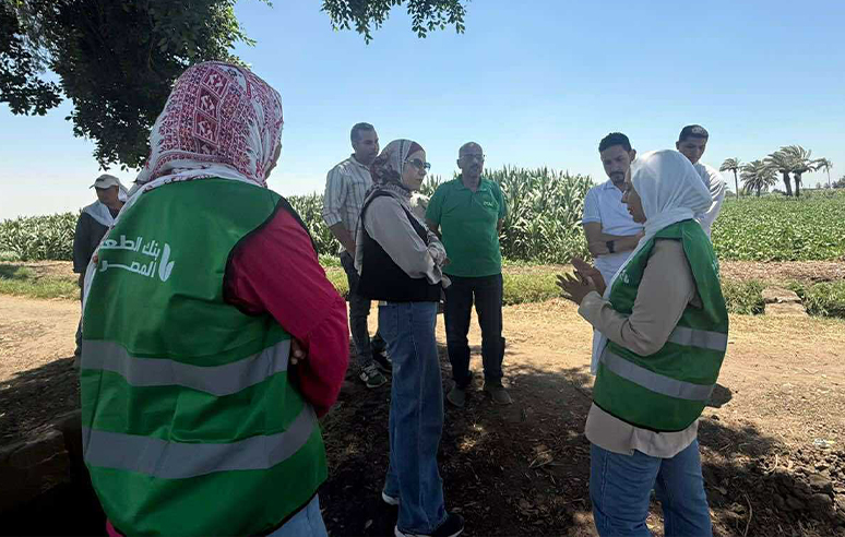 Al Ahli Bank of Kuwait-Egypt collaborates with Egyptian Food Bank to support farmers & their families in Al Minya Governorate